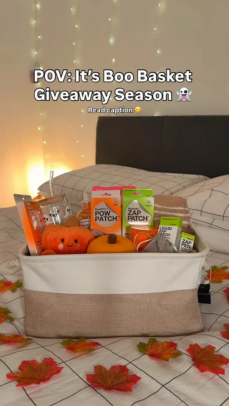 Win a Boo Basket with October-themed items & Carbon Theory skincare
