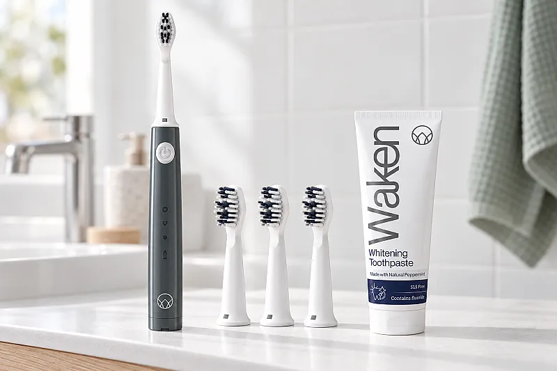 Win a £45 Waken Sonic Toothbrush with Whitening Toothpaste