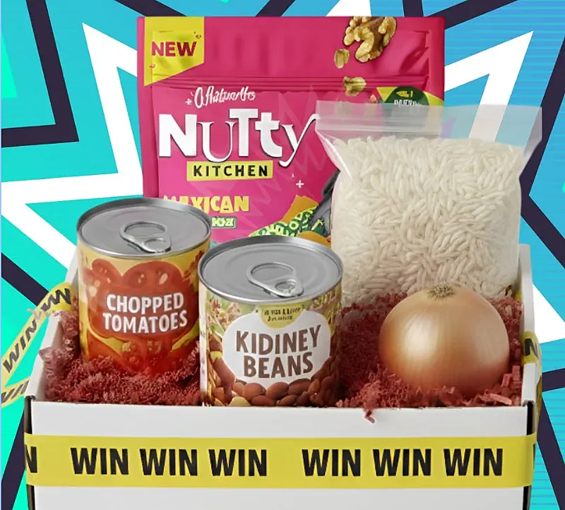 Win 1 of 3 Whitworths Nutty Kitchen meal kits