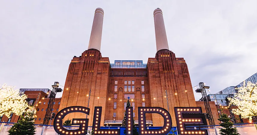 Prize image for Win a festive trip for a family of four to Battersea Power Station