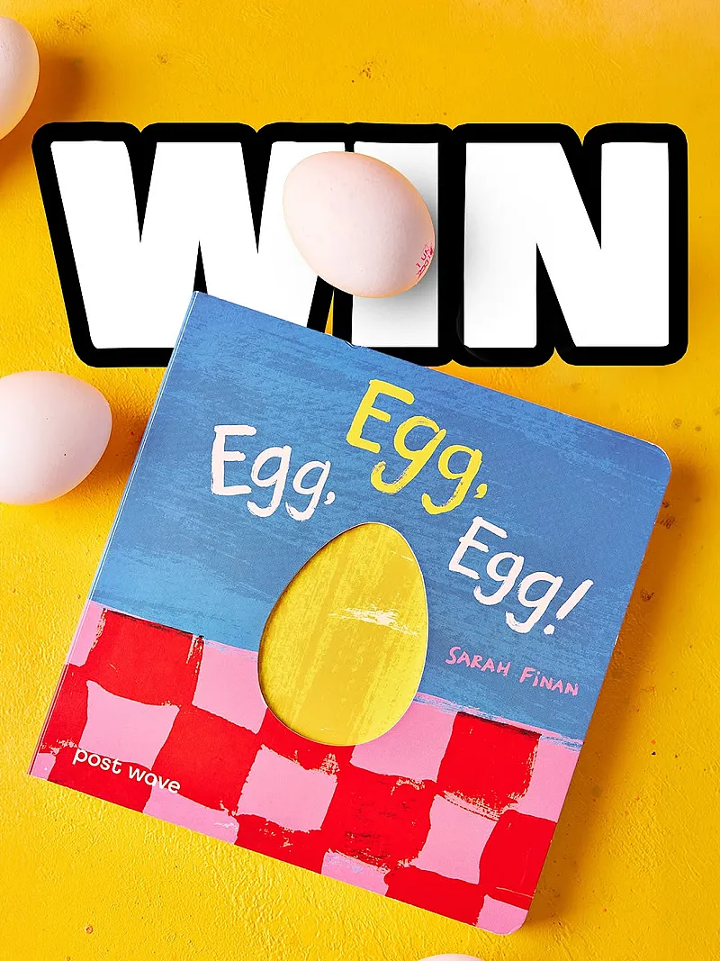 Win Sarah Finan and Post Wave Books with 3 Months of Egg Vouchers