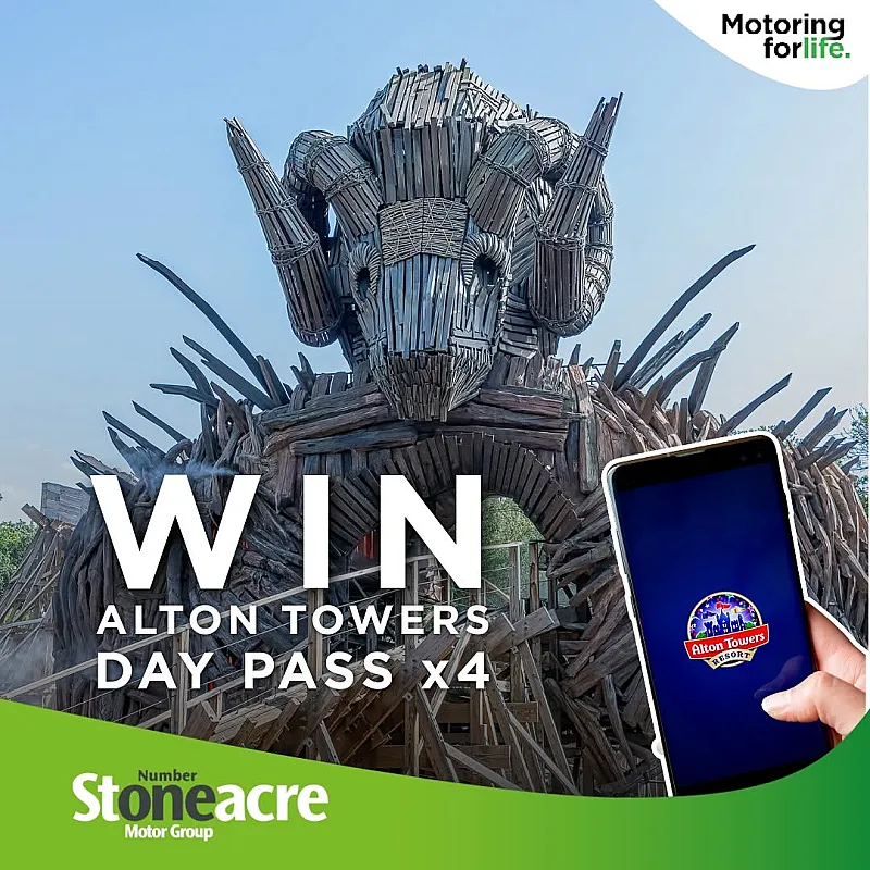 Win 4 Alton Towers Day Passes