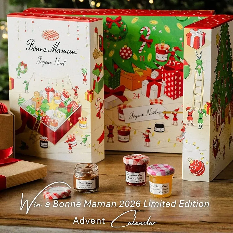 Win a Bonne Maman 2026 Limited Edition Advent Calendar
