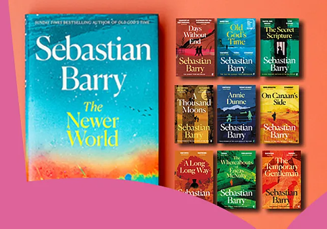 Prize image for Win a signed copy of Sebastian Barry's The Newer World, a hamper & book token