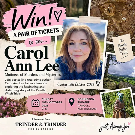 Prize image for Win Tickets to See True Crime Author Carol Ann Lee