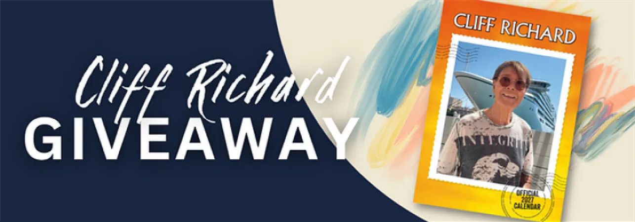 Prize image for Win a Signed Cliff Richard A3 Calendar 2027