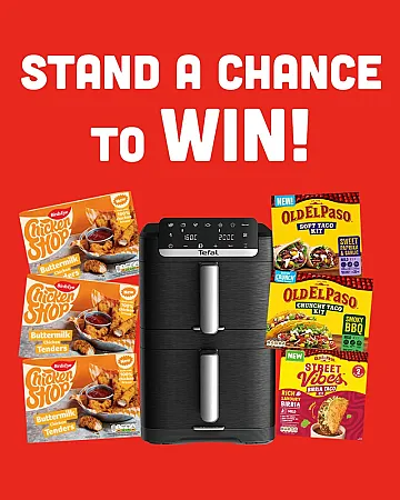 Prize image for Win a Tefal Air Fryer and Delicious Chicken Tacos