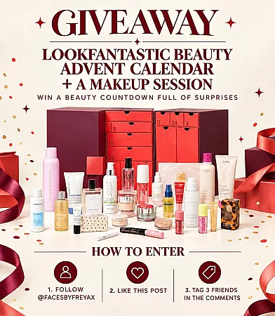 Prize image for Win a LOOKFANTASTIC Beauty Advent Calendar AND a Makeup Session