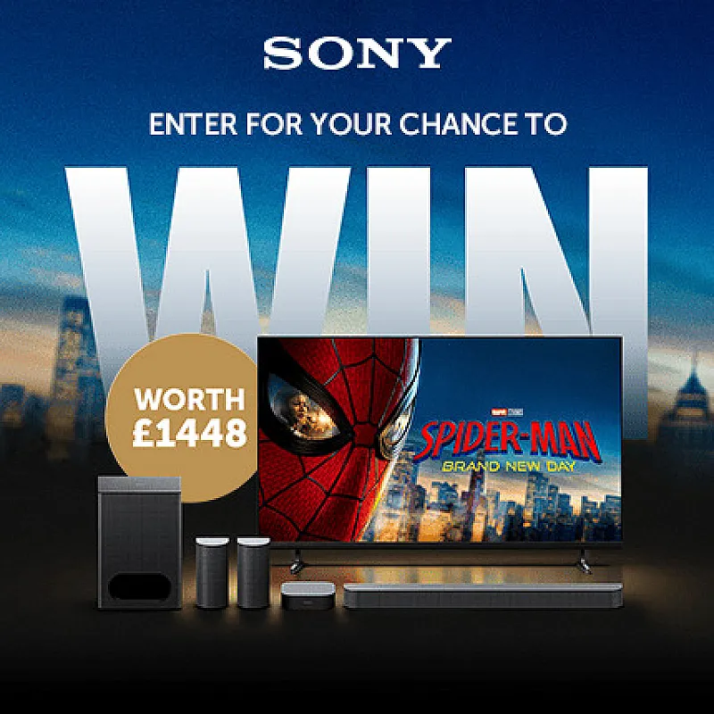 Win a Sony 65" 4K BRAVIA TV & Home Cinema System