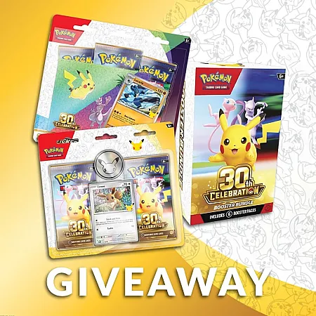 Prize image for Win a Pokémon TCG 30th Celebration Bundle