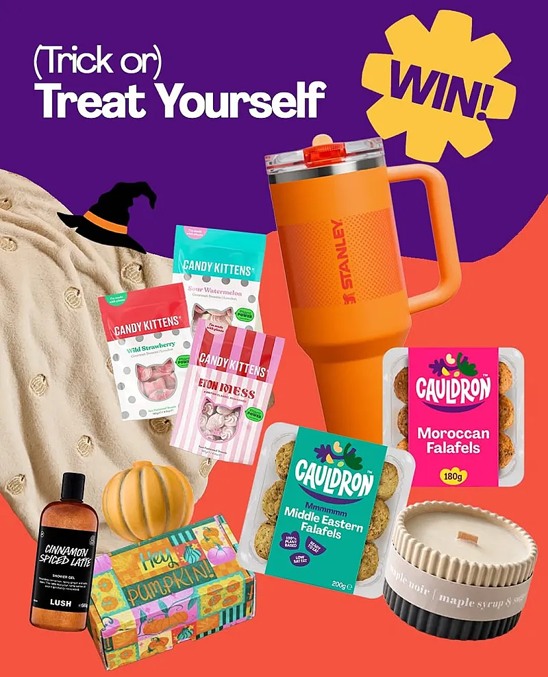 Win an autumn treat bundle from Cauldron Foods