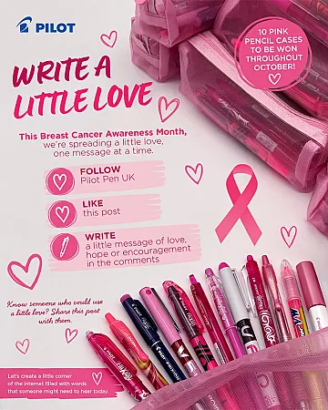 Prize image for Win a Pink Pilot Pencil Case