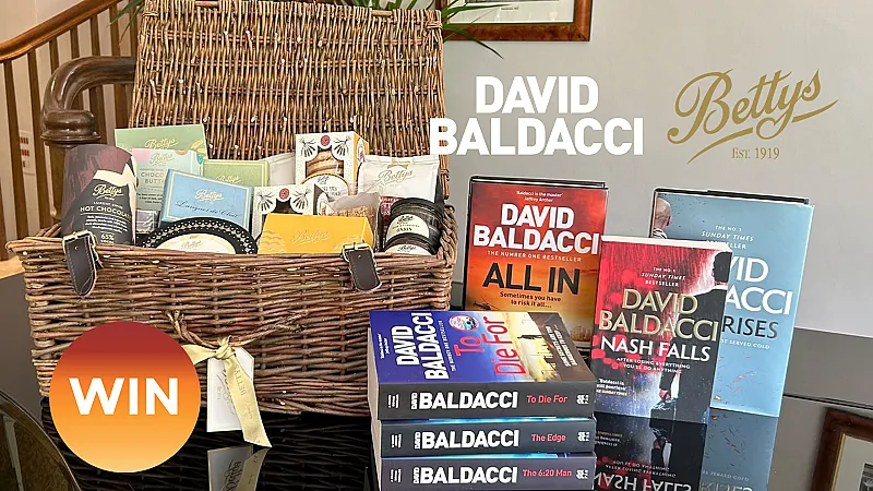 Prize image for Win a Tremendously Bettys Hamper & Signed David Baldacci Books