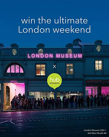 Prize image for Win 2 Nights in London with Museum Opening Weekend Tickets
