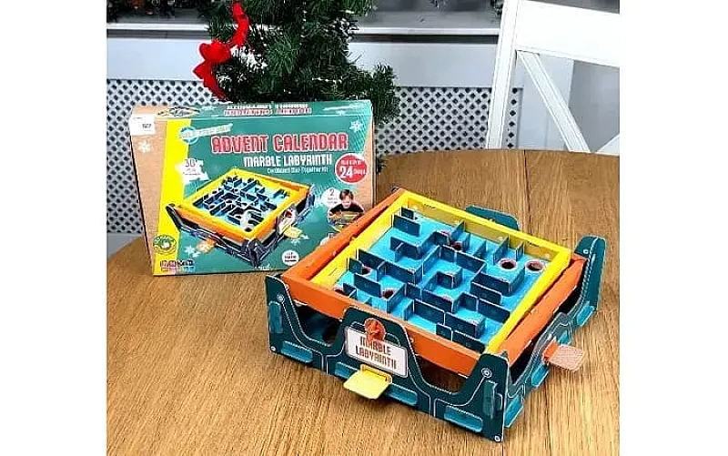Win a Build Your Own Marble Labyrinth Advent Calendar