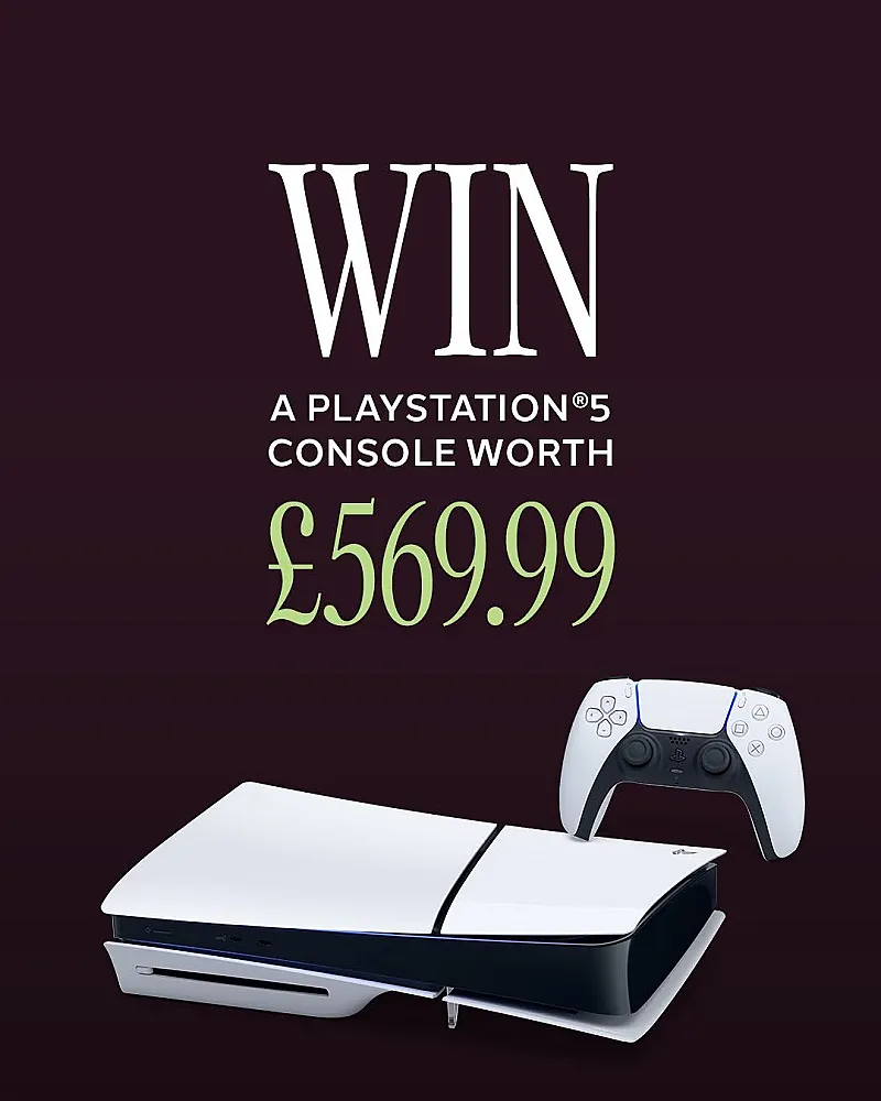 Win a PlayStation 5 console, worth £569.99