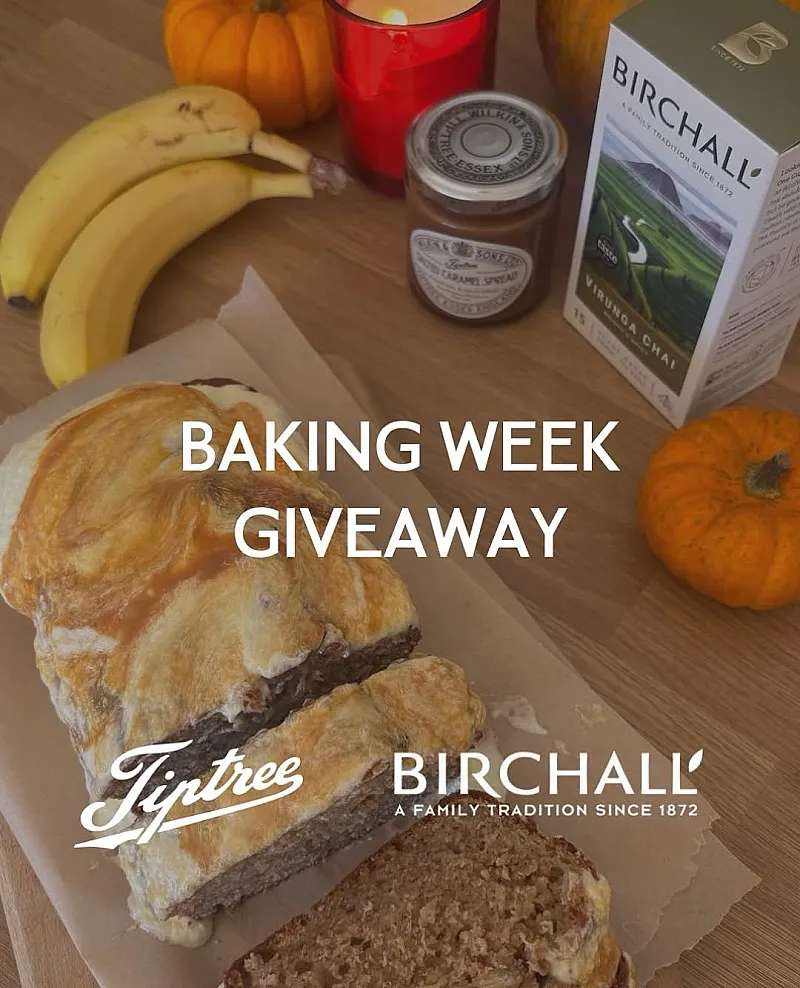 Win a Tiptree and Birchall Tea Baking Bundle