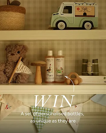 Prize image for Win Set of Three Personalised Little B Bottles