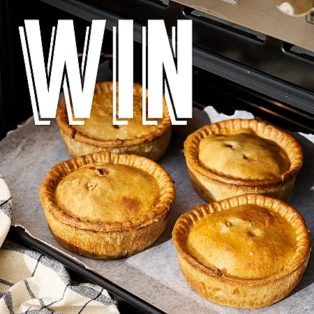 Prize image for Win a Bundle of Six Jones Pies Foil Pies