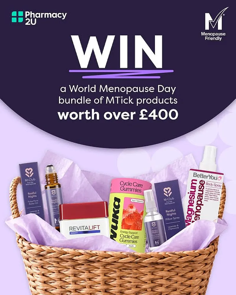 Win a World Menopause Day Bundle of MTick Products