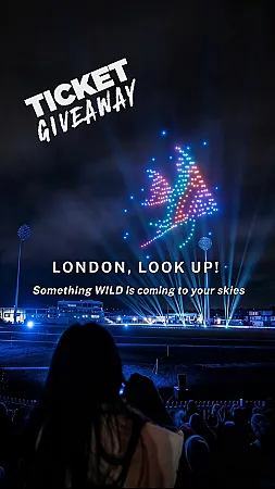 Prize image for Win Tickets to Wild Drone Light Show