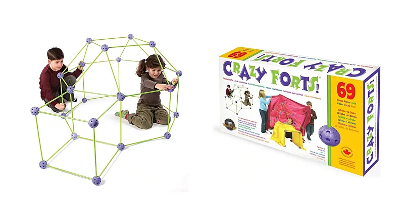 Win 1 of 2 Crazy Forts Blanket Fort Frame Kits