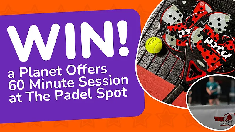 Win 1-hour for 4 at The Padel Spot, Rochdale inc. rackets & balls