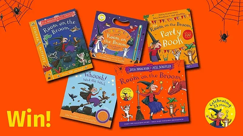 Win a Room on the Broom book bundle