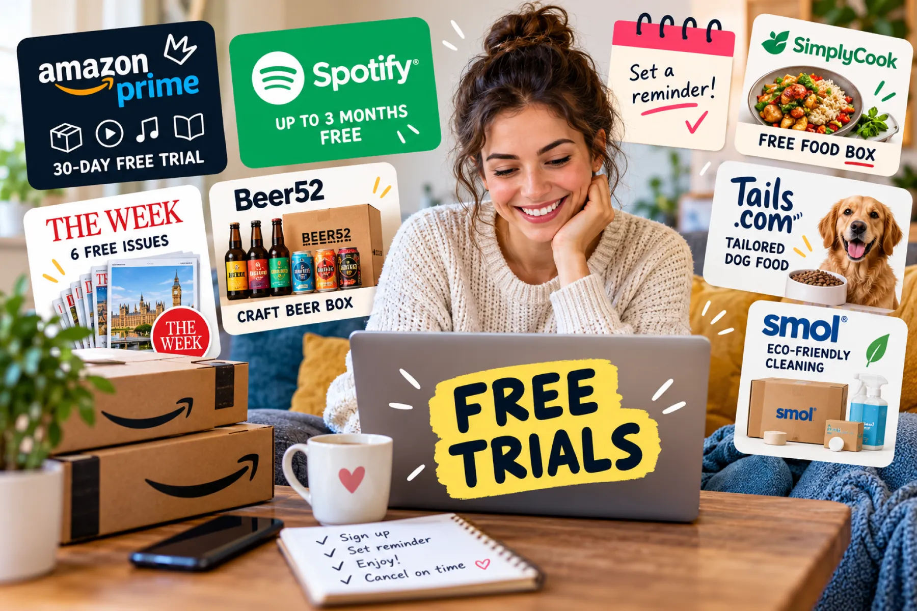 Best Free Trials UK & How to Avoid Being Charged