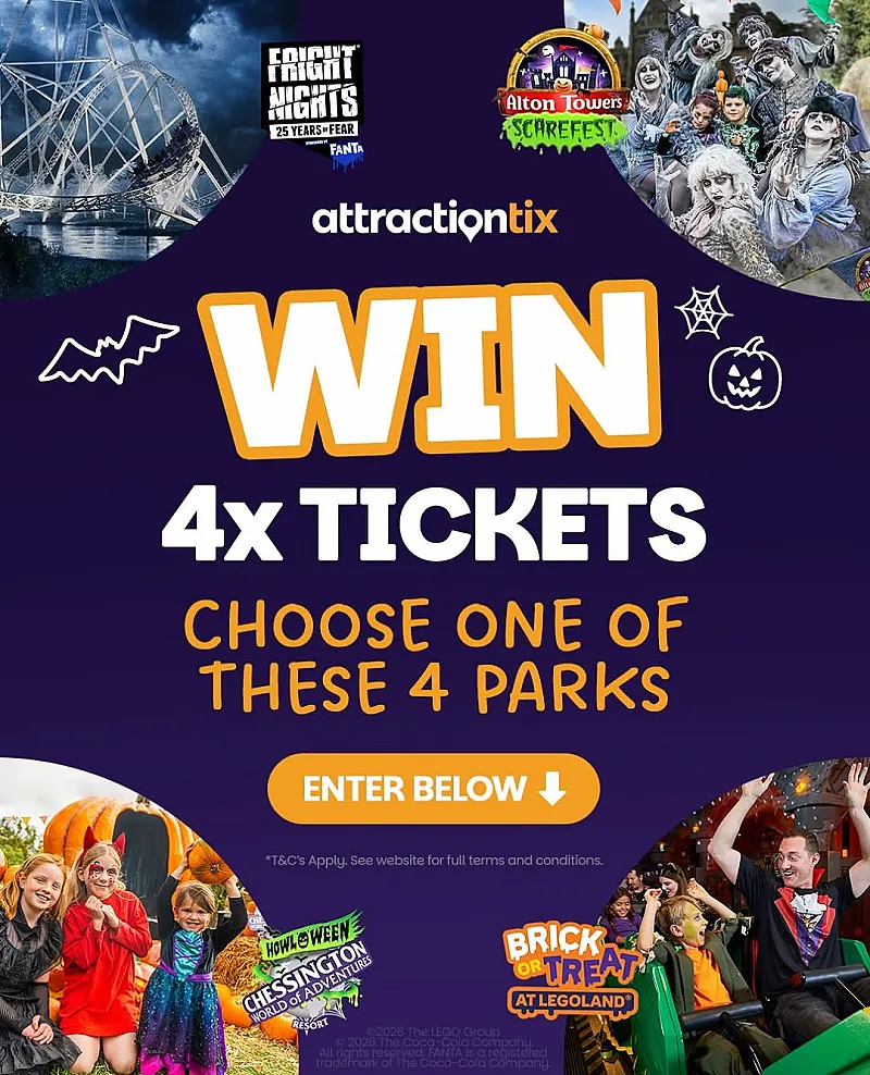 Win 4 theme park tickets