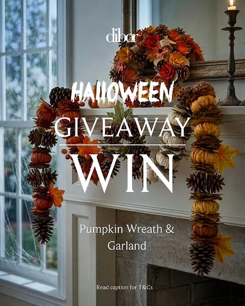 Win a Matching Wreath & Garland!