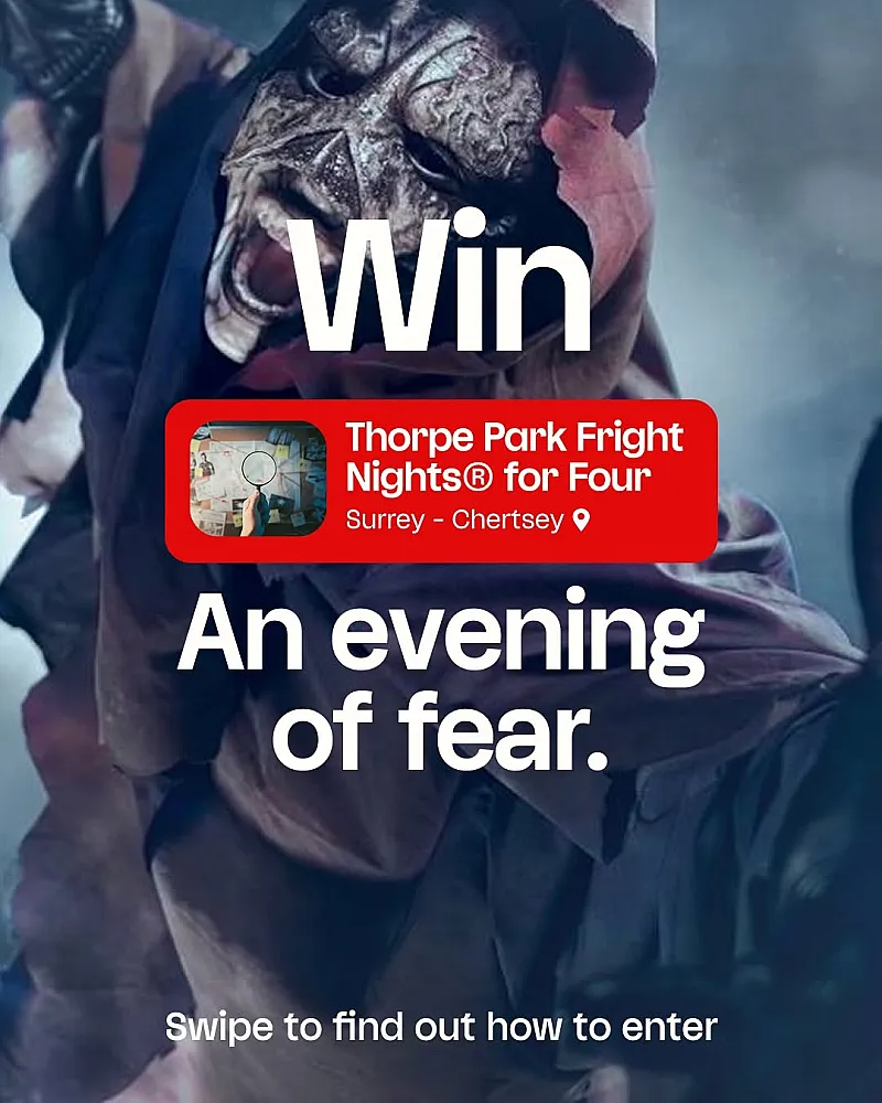 Win the ultimate Halloween night out at Thorpe Park Fright Nights