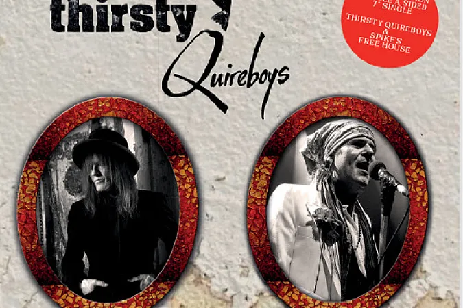 Prize image for Win a copy of 'THIRSTY QUIREBOYS' New Single "10, 7 AND POSSIBLY 6"