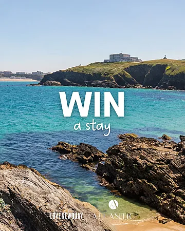 Prize image for Win a One-night Atlantic Hotel Newquay Stay for Two with Lunch and Spa Access