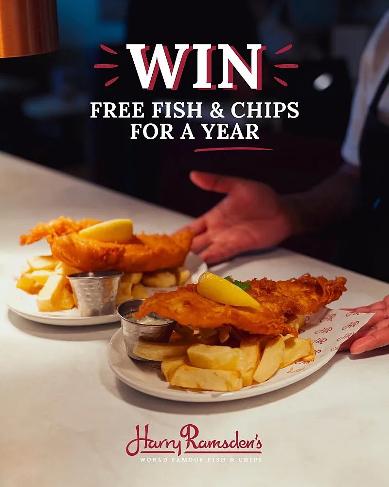 Win fish & chips for a year