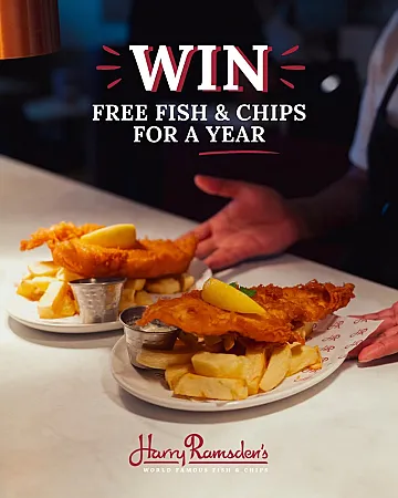 Prize image for Win fish & chips for a year
