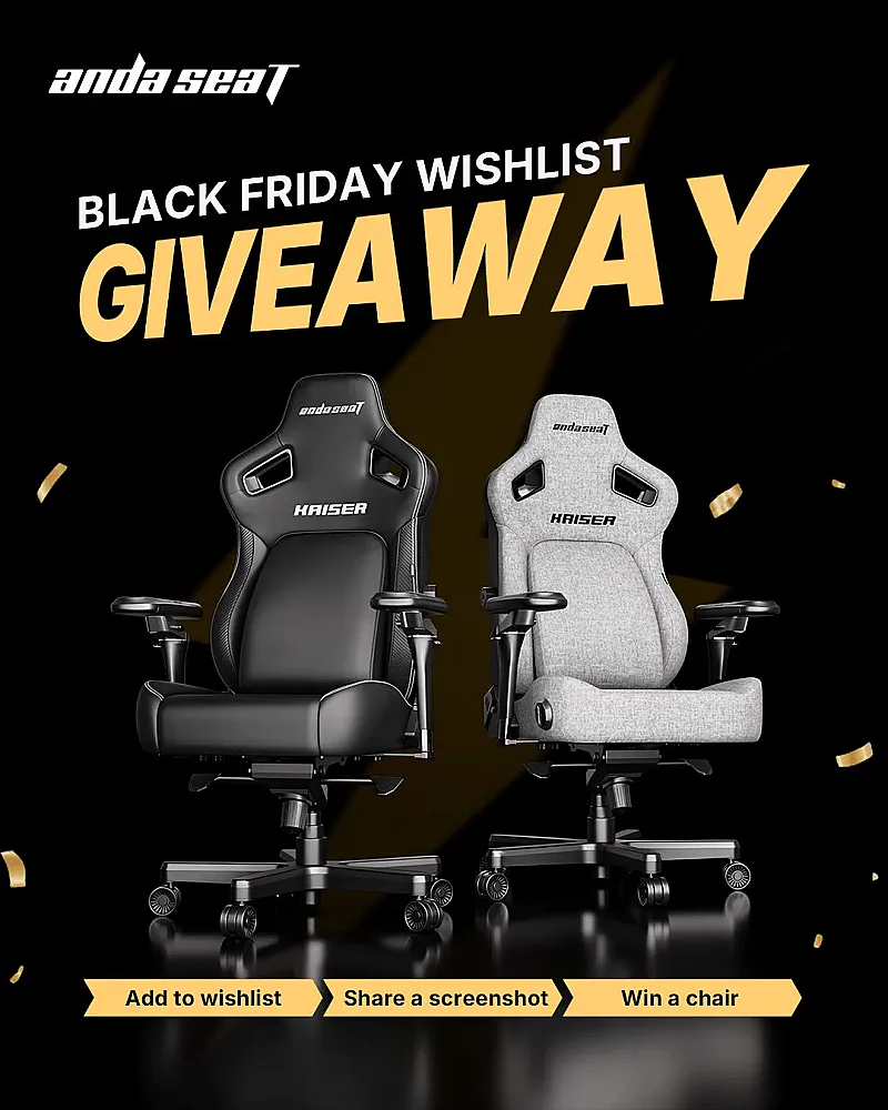 Win an AndaSeat New Kaiser 4 Chair