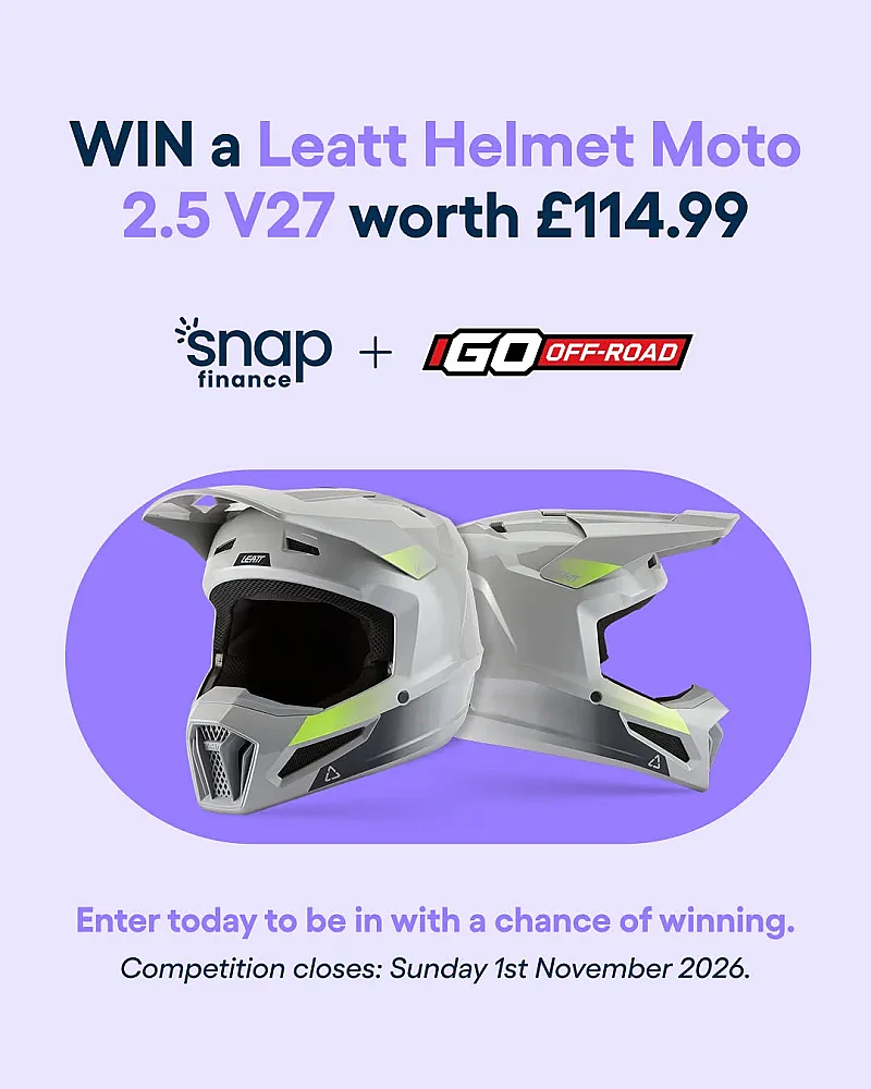 Win a Leatt Helmet Moto 2.5 V27 worth £114.99
