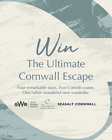 Prize image for Win Four Hotel Stays, £500 Seasalt Gift Card and GWR Travel for Two