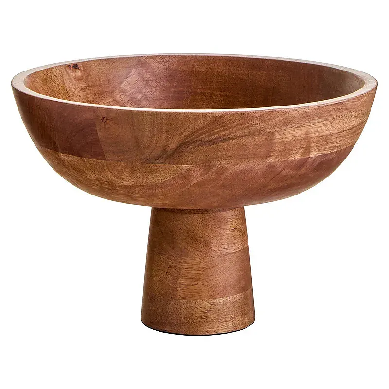 Win a £49 Mia Mango Wood Pedestal Bowl