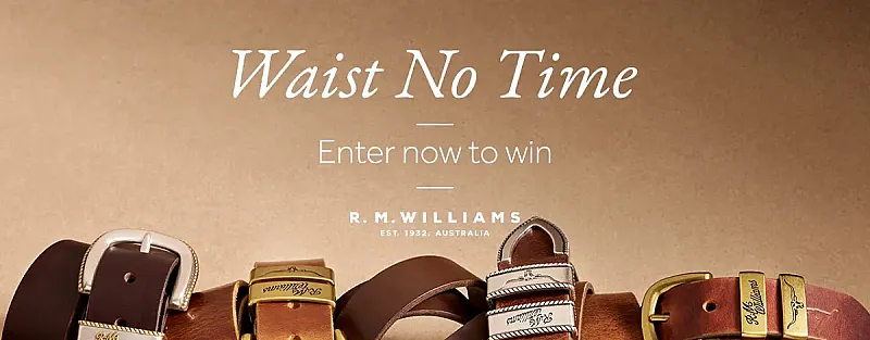 Win An R.M. Williams Belt