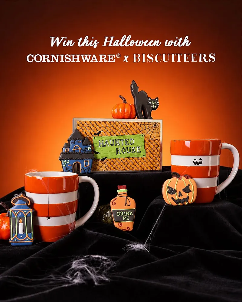 Win a Cornishware x Biscuiteers bundle