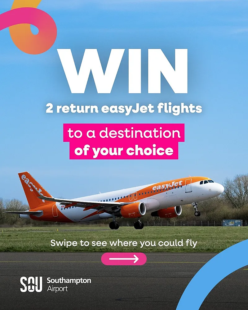 Win 2 Return easyJet Flights to a Destination of Choice