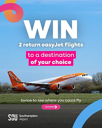 Win 2 Return easyJet Flights to a Destination of Choice