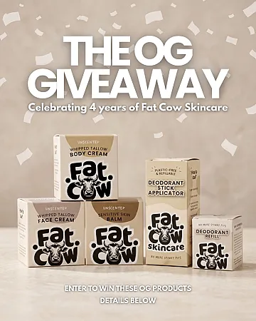 Prize image for Win a Fat Cow tallow skincare bundle