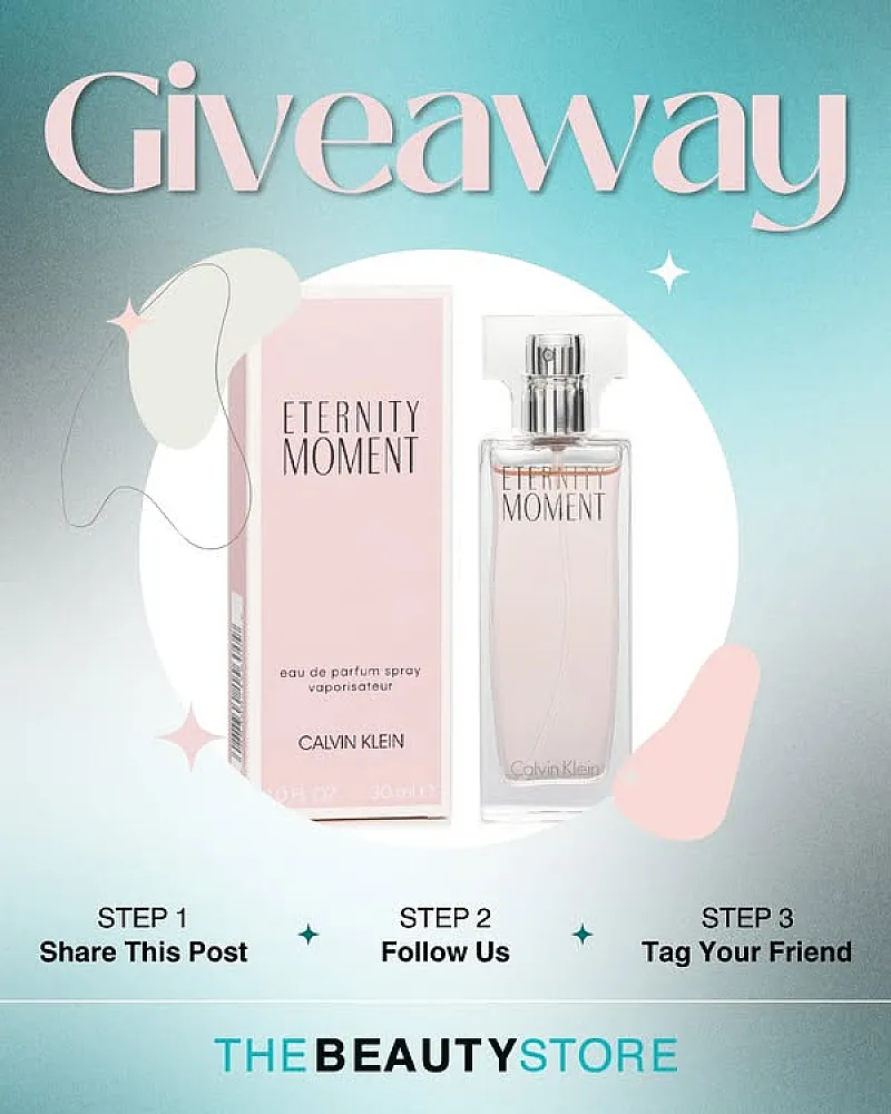 Win Eternity Moment Eau de Parfum by Calvin Klein!