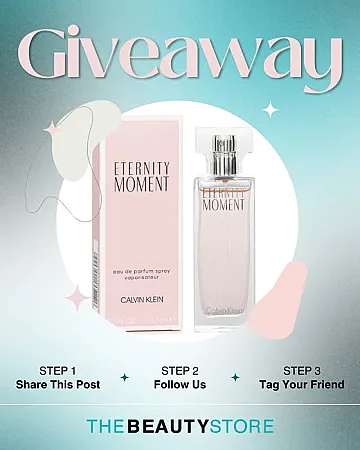 Prize image for Win Eternity Moment Eau de Parfum by Calvin Klein!