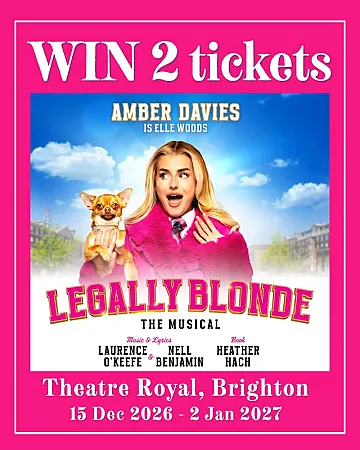 Prize image for Win 2 Tickets to Legally Blonde The Musical at Theatre Royal Brighton