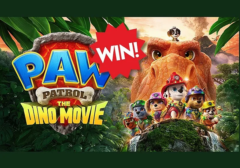 Win tickets to PAW Patrol Land and a PAW Patrol: The Dino Movie bundle
