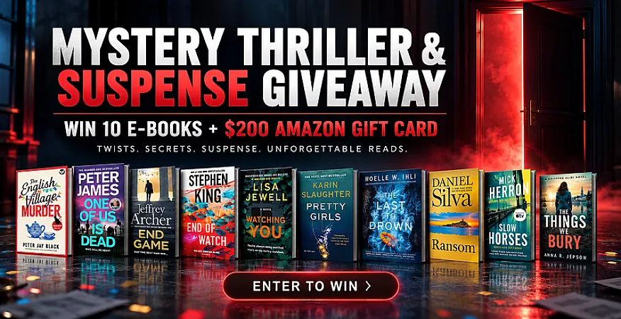 Prize image for Win 10 eBooks and a $200 Amazon Gift Card